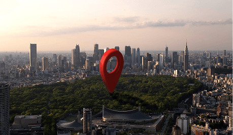 Localização estratégica